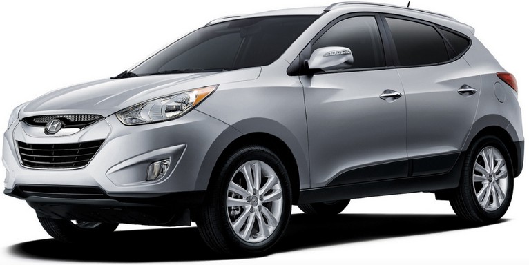 Hyundai Tucson de la flota OPENTRANS